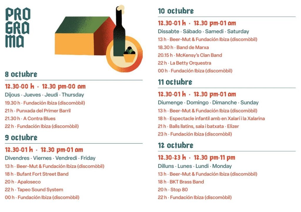programa oktoberfest platja d'aro